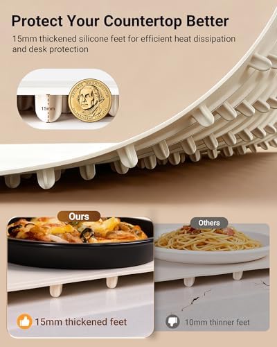 42"x16" Warming Mat for Food Extra Large, Extendable Food Warming Mat, Electric Warming Tray for Buffets Party, alternate