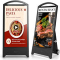 43" Outdoor Digital Signage, 2000nits Portable Digital Signage Display in Black