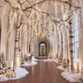 43 Pcs Winter Wonderland Decorations, Artificial Hanging Vines