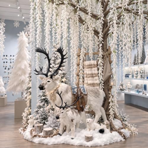 43 Pcs Winter Wonderland Decorations, Artificial Hanging Vines, alternate view 6