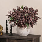 43In Faux Berry Stems, Artificial Nandina Branches Fall Decor, Dark Brown in Dark Brown, alternate view 6