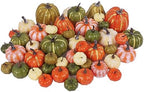46 Pcs Artificial Pumpkins for Decorating Fall Decorations