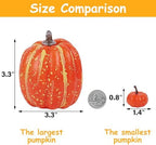 46 Pcs Artificial Pumpkins for Decorating Fall Decorations, alternate view 7