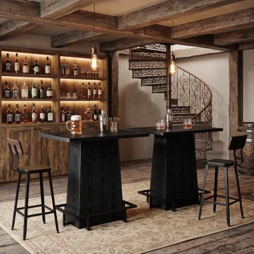 47" Bar Table, Set of 2