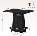 47" Bar Table, Set of 2, alternate view 2