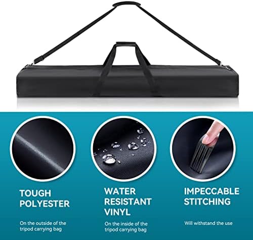 47" Long Tripod Carrying Bag for Speaker Light Mic/Microphone Stands, alternate view 3