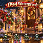 4Pack Fairy Lights Battery Twinkle Lights Remote Warm White & Multicolor in Warm White & Multicolor, alternate view 4