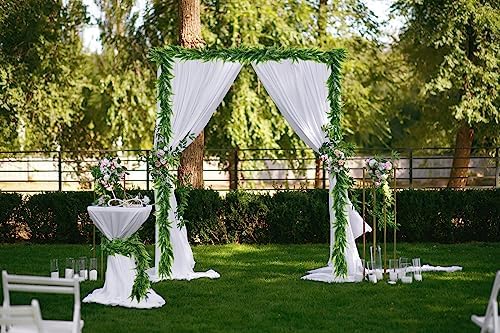 4Pc Artificial Boston Ferns Garland 5.8Ft Green Fake Greenery Vines, alternate view 5