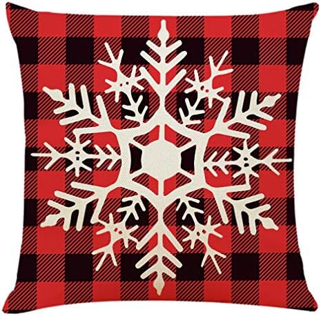 4PCS 18"x18" Throw Pillow Covers for Christmas Cushion Pillow Cases, alternate view 3