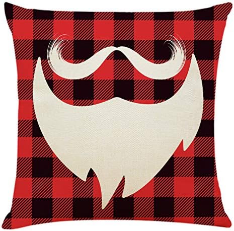 4PCS 18"x18" Throw Pillow Covers for Christmas Cushion Pillow Cases, alternate view 4
