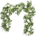 4Pcs 6.5FT Artificial Flower Eucalyptus Garland Wedding Decor