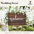 4Pcs 6.5FT Artificial Flower Eucalyptus Garland Wedding Decor, alternate view 3