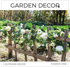4Pcs 6.5FT Artificial Flower Eucalyptus Garland Wedding Decor, alternate view 4