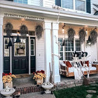 4Pcs Artificial Black Hanging Wisteria Plant 31.5In Halloween Decor, alternate view 2