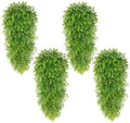 4Pcs Artificial Hanging Plants, Fake Bamboo Leaves Vines