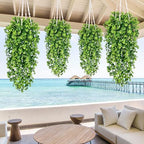 4Pcs Fake Hanging Plants 3ft Fake Plants Vines Greenery, alternate view 5