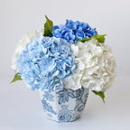 4Pcs Real Touch Hydrangea Artificial Flower Natural Lifelike 21'' Latex Long Stem Latex Hydrangea Flower, alternate view 6