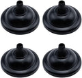 4Pcs Retro Mini Light Canopy Kit Diameter 2.6"/66mm, Black in Black
