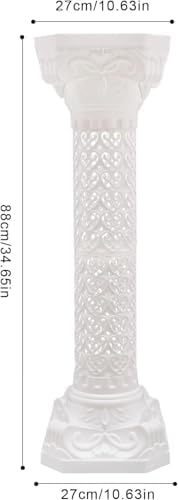 4Pcs Wedding Roman Column Elegant Roman Pillars Stand, Flower Pot Columns Stand Pedestal Tall Wedding, alternate view 3