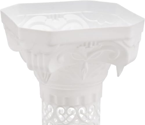 4Pcs Wedding Roman Column Elegant Roman Pillars Stand, Flower Pot Columns Stand Pedestal Tall Wedding, alternate view 5
