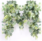 5.9FT Eucalyptus Garland, Artificial Greenery Garland Flower, Green Garland Wreath Vines Decorations, Fake