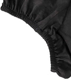 5 Black Rectangular Pedestal Fitted Spandex Display Stand Covers Set Wedding Party Events Reception Home, alternate view 7