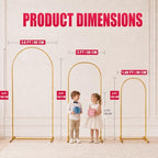 5 FT Arch Backdrop Stand, Balloon Arch Stand, alternate view 3