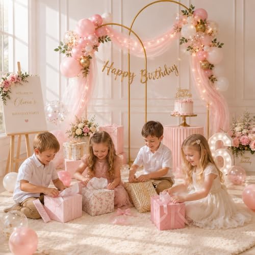 5 FT Arch Backdrop Stand, Balloon Arch Stand, alternate view 6