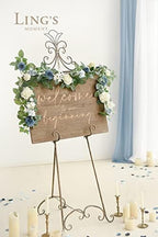 5 FT Dusty Blue Artificial Flower Garland in Blu-blue, alternate view 6