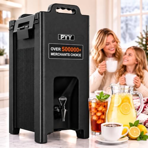 5 Gallon Insulated Beverage Dispenser, Commercial Thermal Server