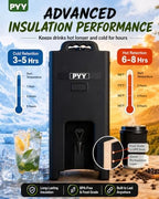 5 Gallon Insulated Beverage Dispenser, Commercial Thermal Server, alternate view 4