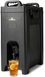 5 Gallon Insulated Beverage Dispenser for Hot & Cold Drinks, NSF Certified Portable Drink Server with