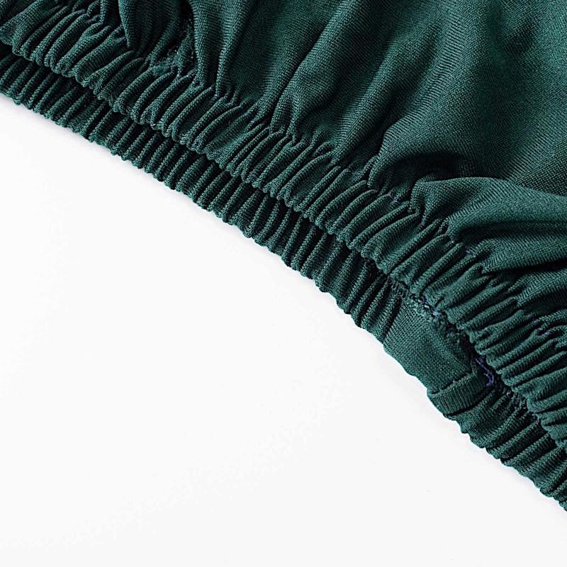 5 Hunter Green Rectangular Pedestal Fitted Spandex Display Stand Covers Set Wedding Party Events Reception Home, alternate