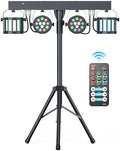 5 in 1 DJ Lights with Stand Combination Party Light Dj Disco Lights Stage Lighting for Parties 3/6/15CH with