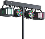 5 in 1 DJ Lights with Stand Combination Party Light Dj Disco Lights Stage Lighting for Parties 3/6/15CH with, alternate view