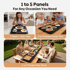 5-in-1 Food Warmer, Independent Temp & Timer, 59.1" x 15.8", alternate view 3