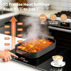 5-in-1 Food Warmer, Independent Temp & Timer, 59.1" x 15.8", alternate view 4