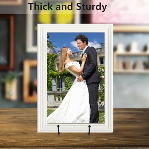 5-Pack 12-Inch Plate Holder Display Stands Black Metal Frame Stand in Black, alternate view 2
