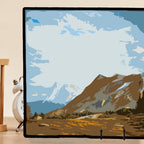 5 Pack 14 Inch Black Picture Stand Large Plate Stand for Display Table Top Easel for Picture, Posters, alternate view 5