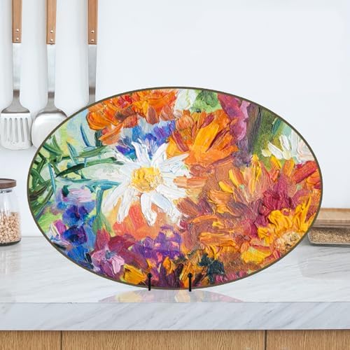 5 Pack 14 Inch Black Picture Stand Large Plate Stand for Display Table Top Easel for Picture, Posters, alternate view 6