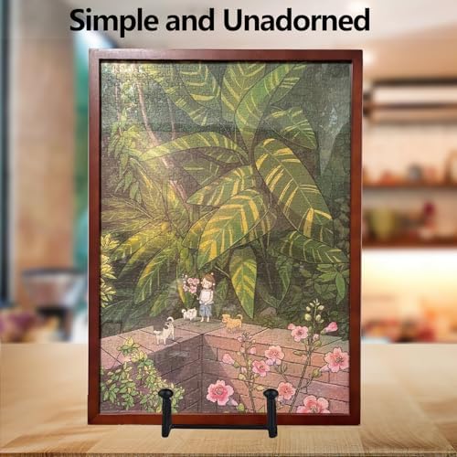 5-Pack 14-Inch Plate Holder Display Stands Black Metal Frame Stand in Black, alternate view 4