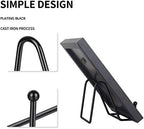 5 Pack 3 Inch Small Easel Metal Display Stands - Black Iron Plate Holder for Picture, Decorative Plate, Book, alternate view