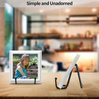 5-Pack 3-Inch Small Plate Display Stands Black Metal Frame Stand in Black, alternate view 2
