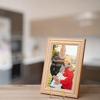 5-Pack 4-Inch Plate Holder Display Stands Gold Metal Frame Stand in Gold, alternate view 5