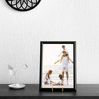 5-Pack 4-Inch Plate Holder Display Stands Gold Metal Frame Stand in Gold, alternate view 7
