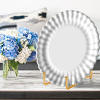 5 Pack 6 Inch Gold Metal Display Stands Plate Stand Display Stands for Picture, Decorative Plate, Book, Photo, alternate view
