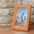 5-Pack 6-Inch Plate Holder Display Stands Gold Metal Frame Stand in Gold, alternate view 7
