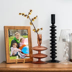 5-Pack 8-Inch Plate Holder Display Stands Gold Metal Frame Stand in Gold, alternate view 6