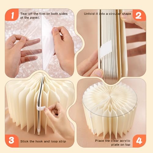 5 Pack Buffet Risers Foldable Food Display Risers Food Risers for Buffet Table Tall Cake Stands Cylinder Stands, alternate