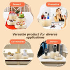5 Pack Buffet Risers Foldable Food Display Risers Food Risers for Buffet Table Tall Cake Stands Cylinder Stands, alternate